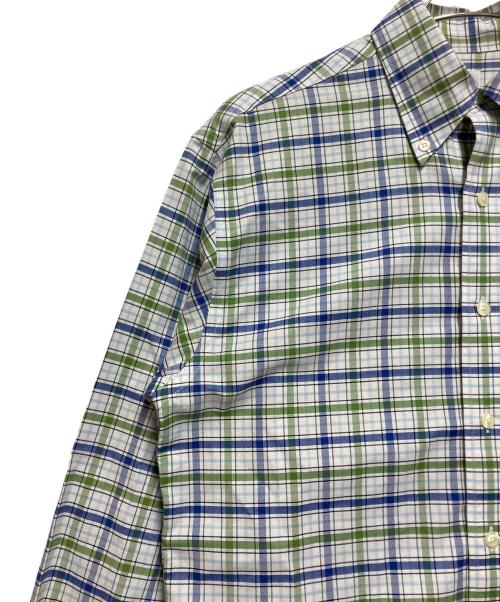 BROOKS BROTHERS（ブルックスブラザーズ）BROOKS BROTHERS (ブルックスブラザーズ) 長袖シャツ グリーン×ブルー サイズ:SIZE Sの古着・服飾アイテム