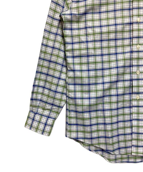 BROOKS BROTHERS（ブルックスブラザーズ）BROOKS BROTHERS (ブルックスブラザーズ) 長袖シャツ グリーン×ブルー サイズ:SIZE Sの古着・服飾アイテム