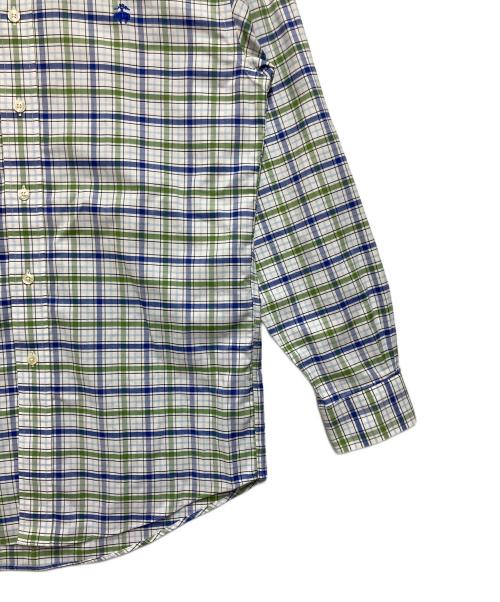 BROOKS BROTHERS（ブルックスブラザーズ）BROOKS BROTHERS (ブルックスブラザーズ) 長袖シャツ グリーン×ブルー サイズ:SIZE Sの古着・服飾アイテム