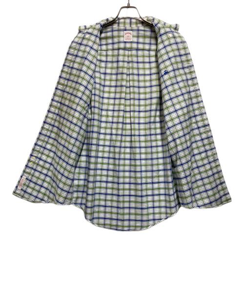 BROOKS BROTHERS（ブルックスブラザーズ）BROOKS BROTHERS (ブルックスブラザーズ) 長袖シャツ グリーン×ブルー サイズ:SIZE Sの古着・服飾アイテム