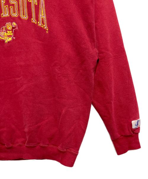 LOGOATHLETIC（ロゴアスレチック）LOGOATHLETIC (ロゴアスレチック) スウェット レッド サイズ:SIZE  Lの古着・服飾アイテム
