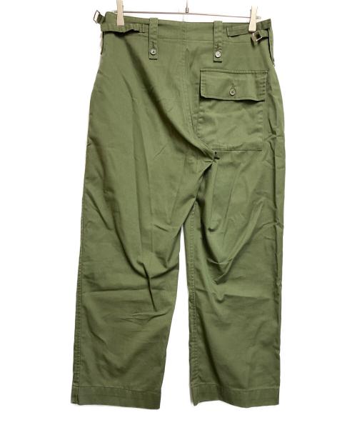 BRITISH MILITARY（ブリティッシュミリタリー）BRITISH MILITARY (ブリティッシュミリタリー) ミリタリーパンツ グリーン サイズ:SIZE W85の古着・服飾アイテム