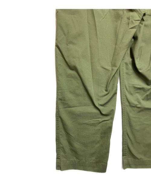 BRITISH MILITARY（ブリティッシュミリタリー）BRITISH MILITARY (ブリティッシュミリタリー) ミリタリーパンツ グリーン サイズ:SIZE W85の古着・服飾アイテム