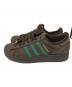 adidas (アディダス) ローカットスニーカー ブラウン×グリーン サイズ:SIZE 26.5：6000円