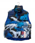 KENZO×KHRISJOYケンゾー×クリスジョイ）の古着「ダウンベスト」｜ブルー