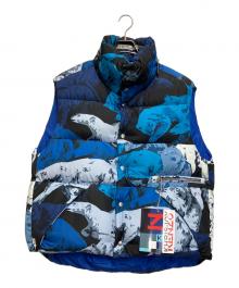 KENZO×KHRISJOY（ケンゾー×クリスジョイ）の古着「ダウンベスト」｜ブルー
