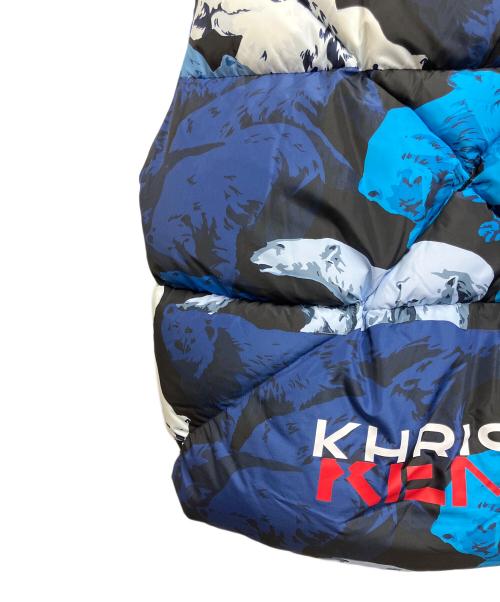 KENZO（ケンゾー）KENZO (ケンゾー) KHRISJOY (クリスジョイ) ダウンベスト ブルー サイズ:SIZE 1の古着・服飾アイテム