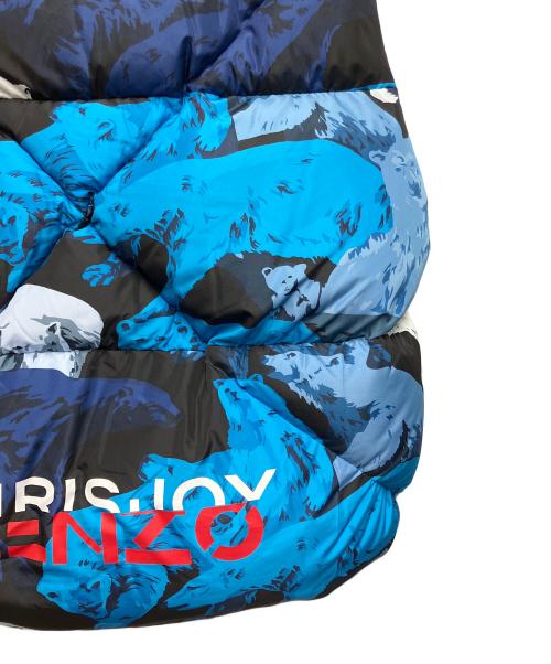 KENZO（ケンゾー）KENZO (ケンゾー) KHRISJOY (クリスジョイ) ダウンベスト ブルー サイズ:SIZE 1の古着・服飾アイテム