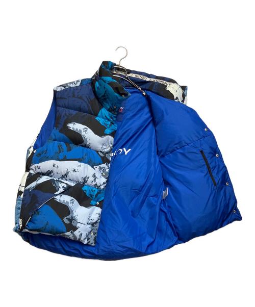KENZO（ケンゾー）KENZO (ケンゾー) KHRISJOY (クリスジョイ) ダウンベスト ブルー サイズ:SIZE 1の古着・服飾アイテム