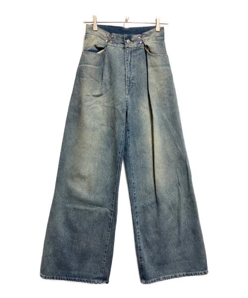 who’s who Chico（フーズフーチコ）who’s who Chico (フーズフーチコ) デニムパンツ スカイブルー サイズ:SIZE 0の古着・服飾アイテム