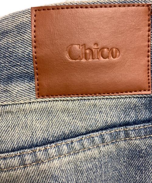 who’s who Chico（フーズフーチコ）who’s who Chico (フーズフーチコ) デニムパンツ スカイブルー サイズ:SIZE 0の古着・服飾アイテム