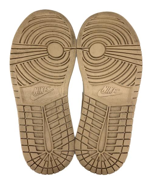 NIKE（ナイキ）NIKE (ナイキ) ハイカットスニーカー ブラウン×ホワイト サイズ:SIZE 25.5の古着・服飾アイテム