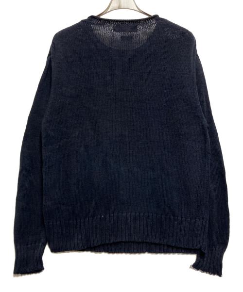 POLO RALPH LAUREN（ポロ・ラルフローレン）POLO RALPH LAUREN (ポロ・ラルフローレン) 厚手ニット ネイビー サイズ:Lの古着・服飾アイテム