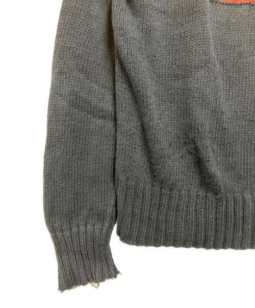 POLO RALPH LAUREN（ポロ・ラルフローレン）POLO RALPH LAUREN (ポロ・ラルフローレン) 厚手ニット ネイビー サイズ:Lの古着・服飾アイテム