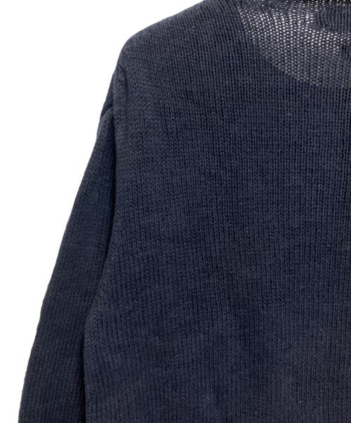 POLO RALPH LAUREN（ポロ・ラルフローレン）POLO RALPH LAUREN (ポロ・ラルフローレン) 厚手ニット ネイビー サイズ:Lの古着・服飾アイテム