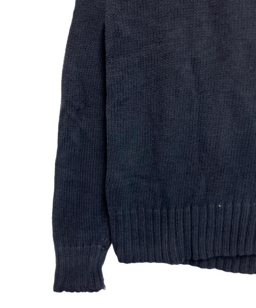 POLO RALPH LAUREN（ポロ・ラルフローレン）POLO RALPH LAUREN (ポロ・ラルフローレン) 厚手ニット ネイビー サイズ:Lの古着・服飾アイテム