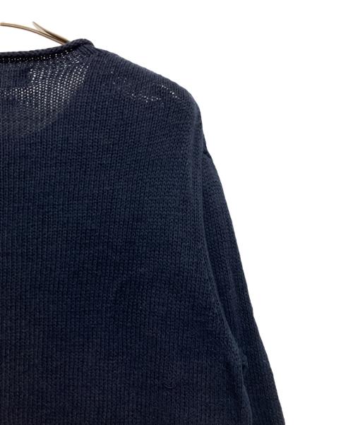 POLO RALPH LAUREN（ポロ・ラルフローレン）POLO RALPH LAUREN (ポロ・ラルフローレン) 厚手ニット ネイビー サイズ:Lの古着・服飾アイテム