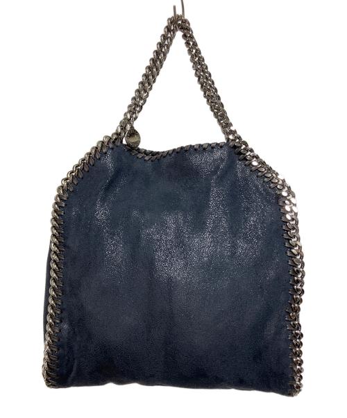 STELLA McCARTNEY（ステラマッカートニー）STELLA McCARTNEY (ステラマッカートニー) 2WAYバッグ ネイビー×シルバーの古着・服飾アイテム