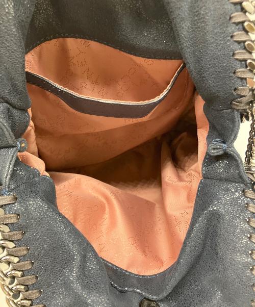 STELLA McCARTNEY（ステラマッカートニー）STELLA McCARTNEY (ステラマッカートニー) 2WAYバッグ ネイビー×シルバーの古着・服飾アイテム