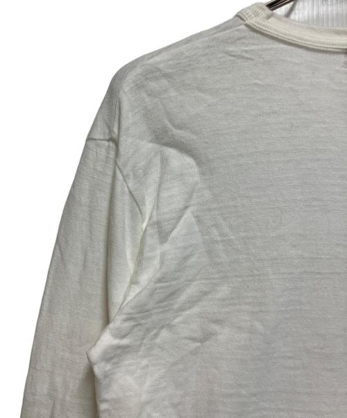 HUMAN MADE（ヒューマンメイド）HUMAN MADE (ヒューマンメイド) 長袖カットソー ホワイト サイズ:SIZE Mの古着・服飾アイテム