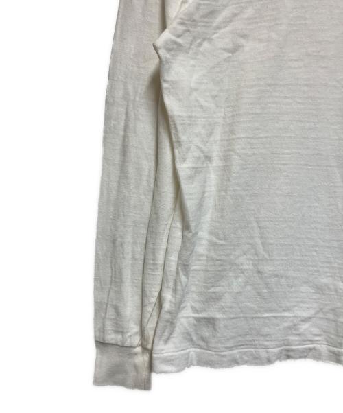 HUMAN MADE（ヒューマンメイド）HUMAN MADE (ヒューマンメイド) 長袖カットソー ホワイト サイズ:SIZE Mの古着・服飾アイテム