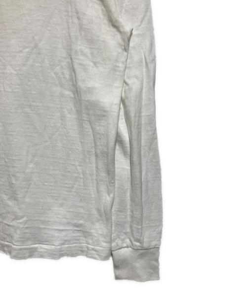 HUMAN MADE（ヒューマンメイド）HUMAN MADE (ヒューマンメイド) 長袖カットソー ホワイト サイズ:SIZE Mの古着・服飾アイテム