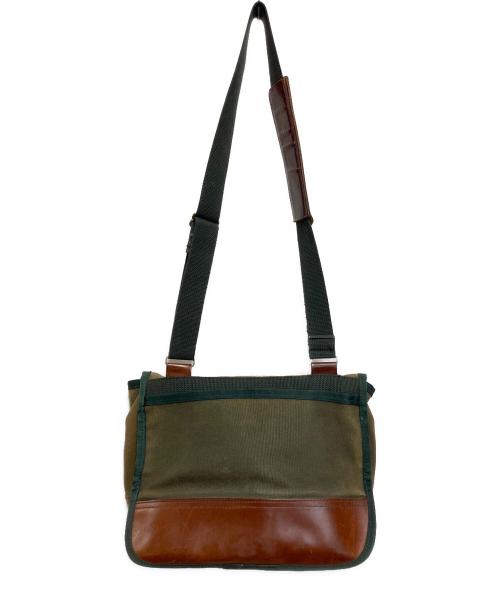 orvis（オービス）orvis (オービス) ショルダーバッグ ブラウン×カーキの古着・服飾アイテム