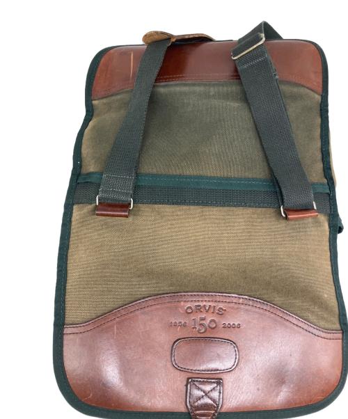 orvis（オービス）orvis (オービス) ショルダーバッグ ブラウン×カーキの古着・服飾アイテム