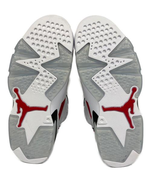 NIKE（ナイキ）NIKE (ナイキ) エアジョーダン6 レトロ レッド×ホワイト サイズ:SIZE 25cm 未使用品の古着・服飾アイテム