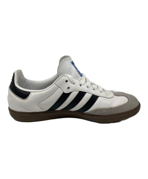 adidas（アディダス）adidas (アディダス) ローカットスニーカー ホワイト×ブラック サイズ:SIZE 24cmの古着・服飾アイテム