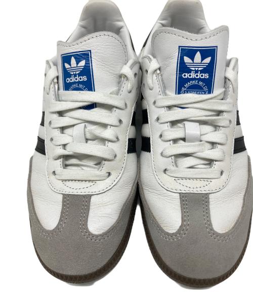 adidas（アディダス）adidas (アディダス) ローカットスニーカー ホワイト×ブラック サイズ:SIZE 24cmの古着・服飾アイテム