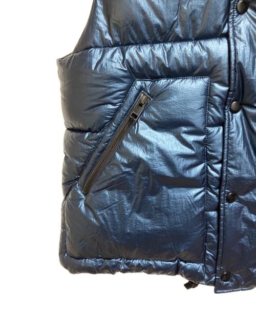 DIESEL（ディーゼル）DIESEL (ディーゼル) ダウンベスト ブルー サイズ:SIZE Sの古着・服飾アイテム
