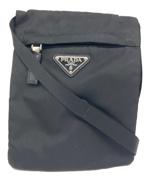 PRADA（プラダ）PRADA (プラダ) ショルダーバッグ ブラックの古着・服飾アイテム