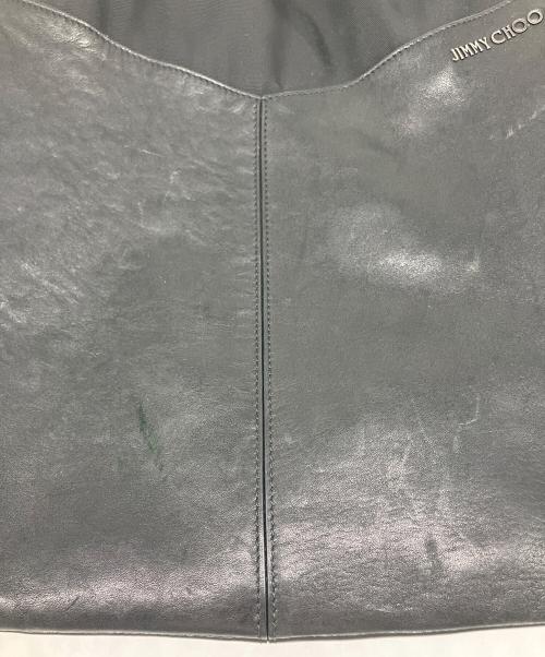 JIMMY CHOO（ジミーチュウ）JIMMY CHOO (ジミーチュウ) ナップサック ブラックの古着・服飾アイテム