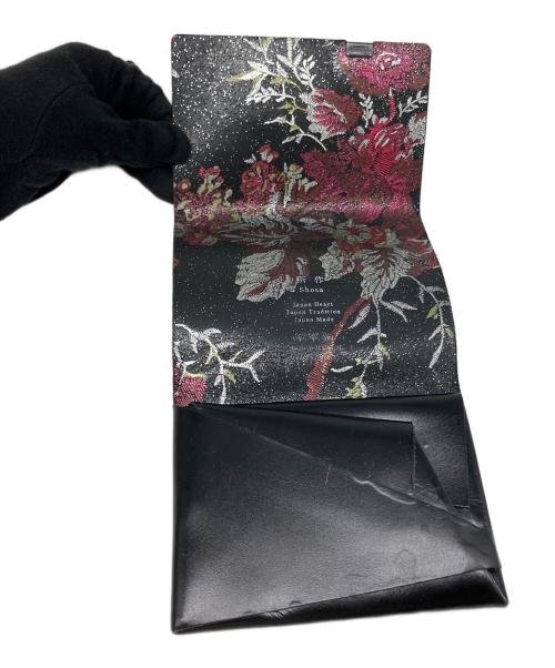 所作 shosa（ショサ）所作 shosa (ショサ) 3つ折り財布 ブラックの古着・服飾アイテム