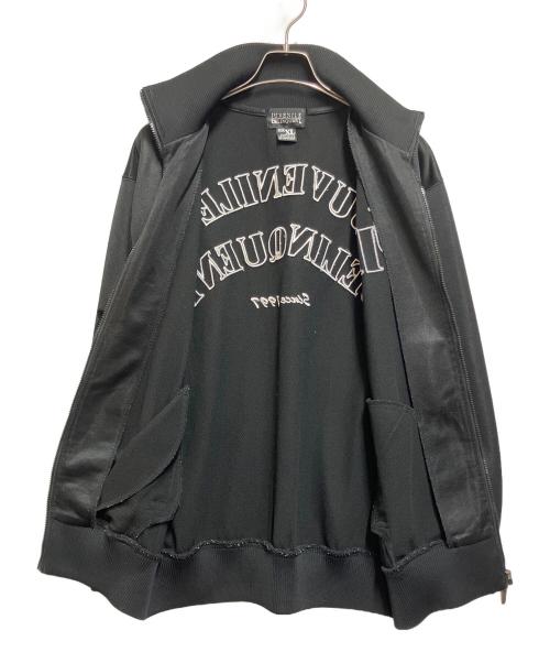 JUVENILE DELINQUENT（ジュベナイル デリンクエント）JUVENILE DELINQUENT (ジュベナイル デリンクエント) トラックジャケット ブラック サイズ:SIZE XLの古着・服飾アイテム