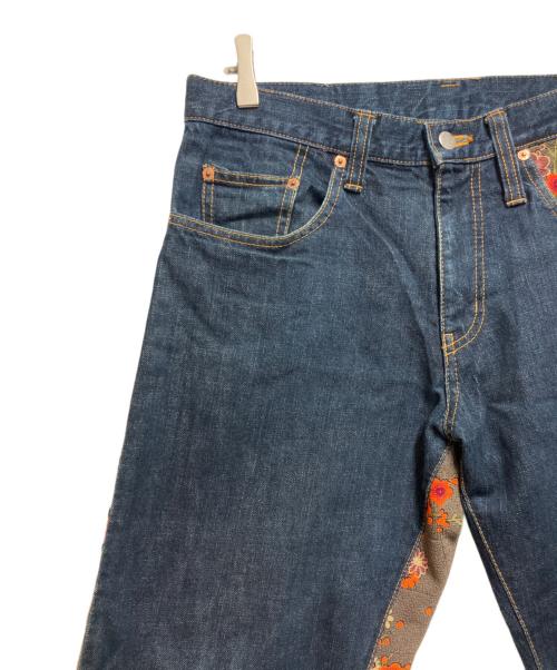 JUVENILE DELINQUENT（ジュベナイル デリンクエント）JUVENILE DELINQUENT (ジュベナイル デリンクエント) デニムパンツ ブルー サイズ:W34の古着・服飾アイテム