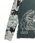中古・古着 JUVENILE DELINQUENT (ジュベナイル デリンクエント) 長袖カットソー ブラック×グレー サイズ:ＳＩＺＥ　Ｌ：5000円