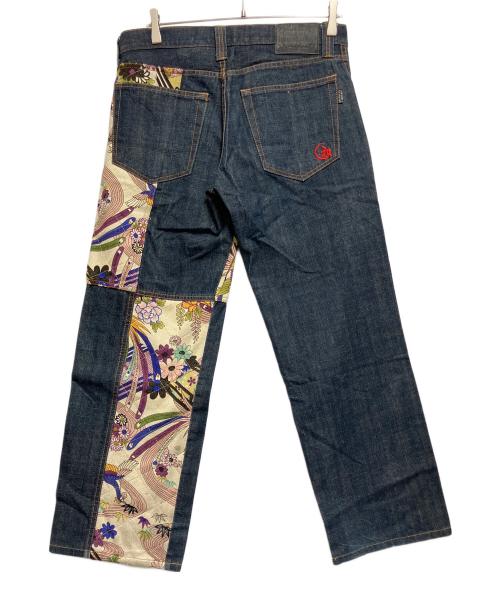 JUVENILE DELINQUENT（ジュベナイル デリンクエント）JUVENILE DELINQUENT (ジュベナイル デリンクエント) デニムパンツ ネイビー サイズ:SIZE 34の古着・服飾アイテム
