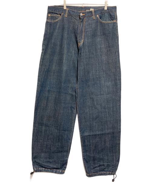 JUVENILE DELINQUENT（ジュベナイル デリンクエント）JUVENILE DELINQUENT (ジュベナイル デリンクエント) デニムパンツ ネイビー サイズ:SIZE 40の古着・服飾アイテム