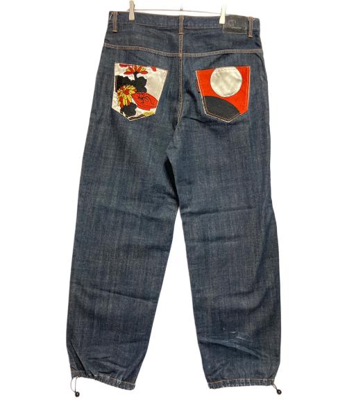 JUVENILE DELINQUENT（ジュベナイル デリンクエント）JUVENILE DELINQUENT (ジュベナイル デリンクエント) デニムパンツ ネイビー サイズ:SIZE 40の古着・服飾アイテム