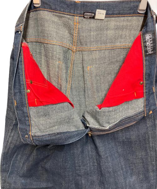JUVENILE DELINQUENT（ジュベナイル デリンクエント）JUVENILE DELINQUENT (ジュベナイル デリンクエント) デニムパンツ ネイビー サイズ:SIZE 40の古着・服飾アイテム
