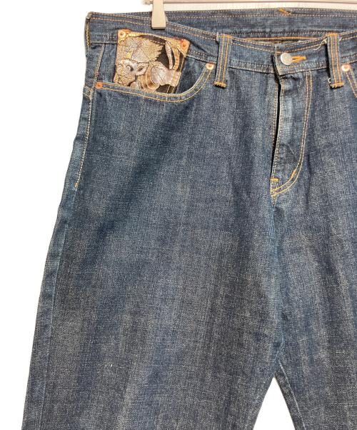 JUVENILE DELINQUENT（ジュベナイル デリンクエント）JUVENILE DELINQUENT (ジュベナイル デリンクエント) デニムパンツ ネイビー サイズ:SIZE W38の古着・服飾アイテム
