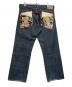 JUVENILE DELINQUENT (ジュベナイル デリンクエント) デニムパンツ ネイビー サイズ:SIZE W38：6000円