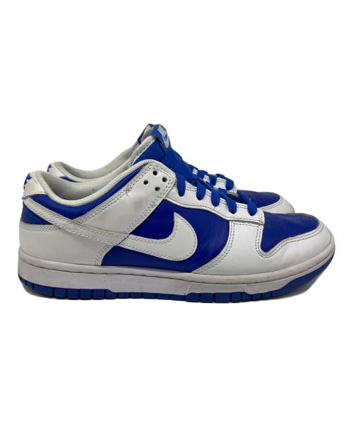NIKE（ナイキ）NIKE (ナイキ) ローカットスニーカー ホワイト×ブルー サイズ:SIZE 26cmの古着・服飾アイテム