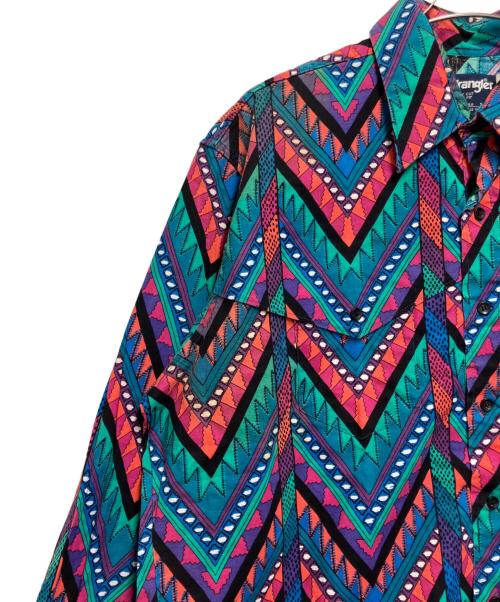 Wrangler（ラングラー）Wrangler (ラングラー) ワークシャツ マルチカラー サイズ:SIZE XLの古着・服飾アイテム