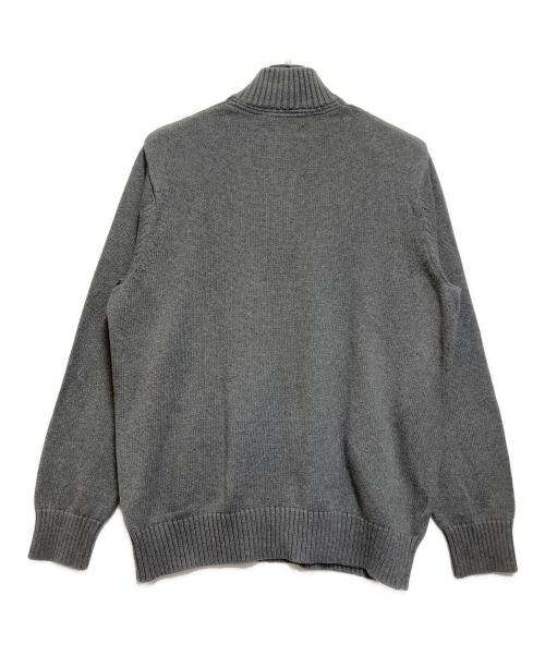 Eddie Bauer（エディーバウアー）Eddie Bauer (エディーバウアー) ハーフジップスウェット グレー サイズ:SIZE Lの古着・服飾アイテム