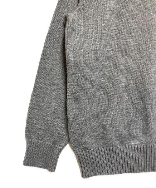 Eddie Bauer（エディーバウアー）Eddie Bauer (エディーバウアー) ハーフジップスウェット グレー サイズ:SIZE Lの古着・服飾アイテム
