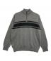 Eddie Bauer（エディーバウアー）の古着「ハーフジップスウェット」｜グレー