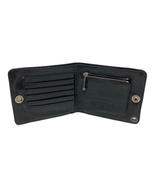 CHROME HEARTS（クロムハーツ）CHROME HEARTS (クロムハーツ) 2つ折り財布 ブラックの古着・服飾アイテム